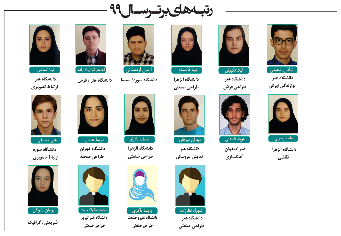 افتخارات 1399